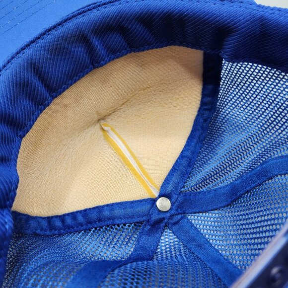 Mile 0 Vintage Car Club Trucker Hat Adjustable Mesh Blue Vintage - Picture 9 of 11